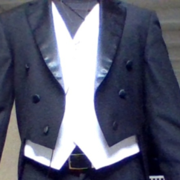 Black tuxedo tailcoat - Picture 4 of 8